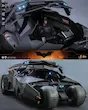 بتموبیل سه گانه دارک نایت قسمت بتمن بیگینز هات تویز مدل BATMOBILE THE DARK KNGHIT TRILOGYBATMAN BEGINS HOT TOYS