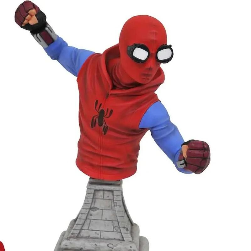 فیگور نایاب نیم تنه اسپایدرمن Home Made Spiderman Bust برند دایموند سلکت