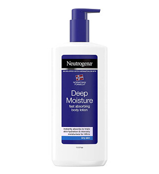 لوسیون بدن 48 ساعته مدل deep moisture حجم 250 میل نوتروژینا