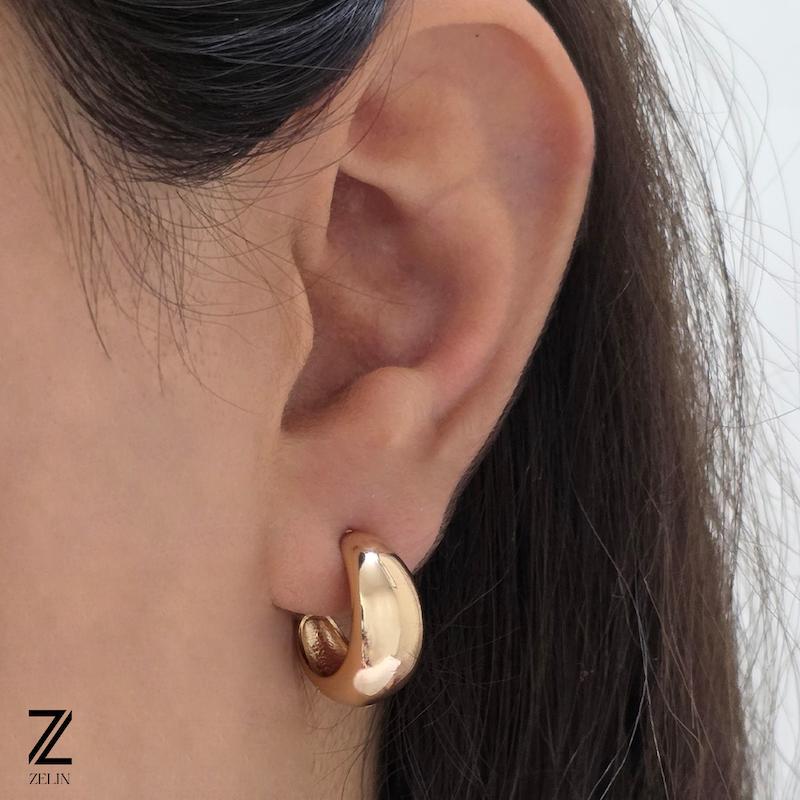 گوشواره حلقه ای ژوپینگ زنانه کد ۱۳۳۹