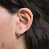 گوشواره حلقه ای نگین دار ژوپینگ کد ۱۰۵۷