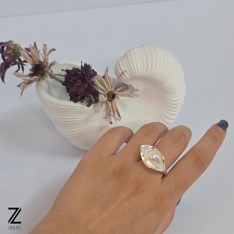 انگشتر گل شیپوری کد ۱۰۹۳