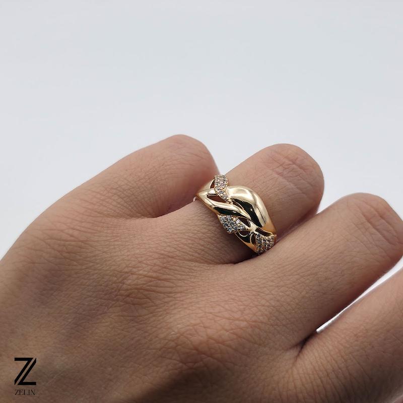 انگشتر برگ ژوپینگ کد ۱۲۱۶