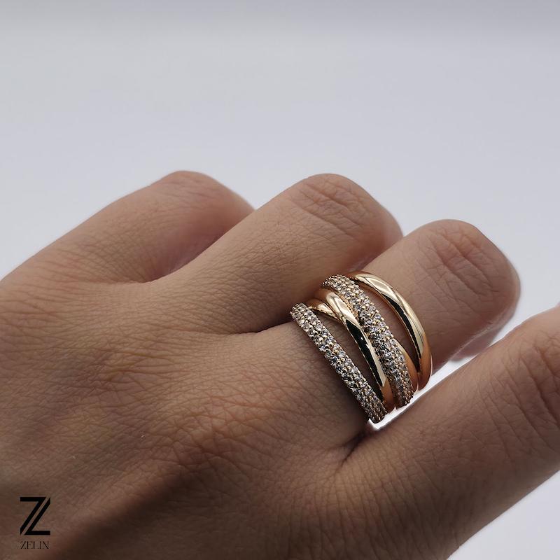 انگشتر نگین دار ژوپینگ کد ۱۲۲۳