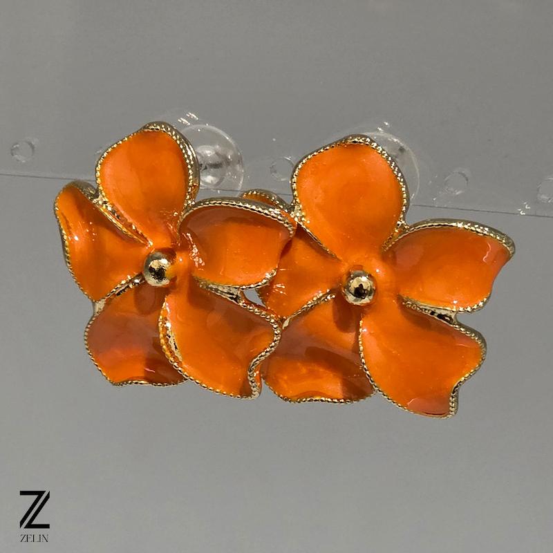 گوشواره طرح گل کد ۱۱۵۹