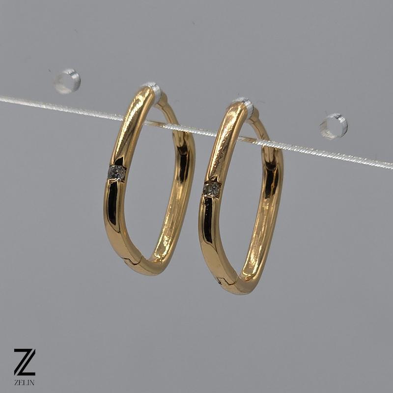 گوشواره حلقه‌ ای ژوپینگ کد ۱۱۸۷