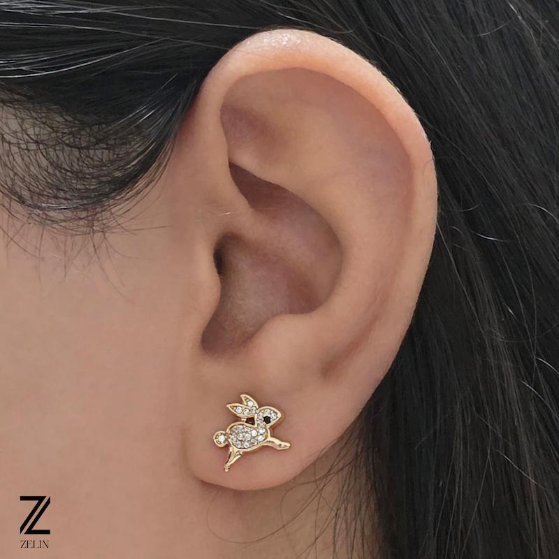 گوشواره خرگوش ژوپینگ کد ۱۲۰۶