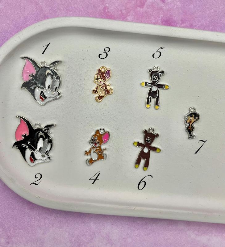 پلاک فانتزی تدی و مستربین و تام و جری