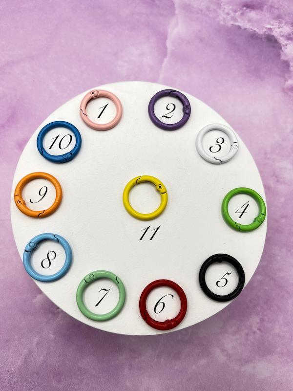 حلقه جاکلیدی رنگی