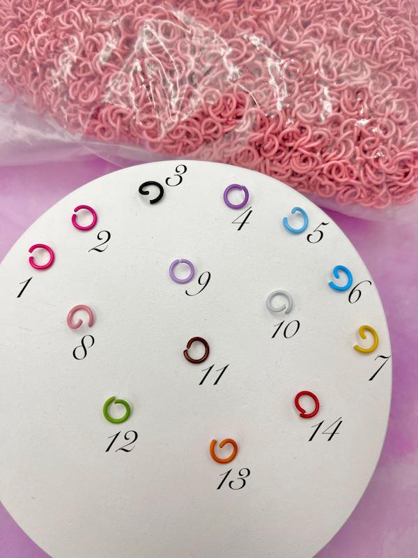 حلقه اتصال رنگی (۵۰تایی)