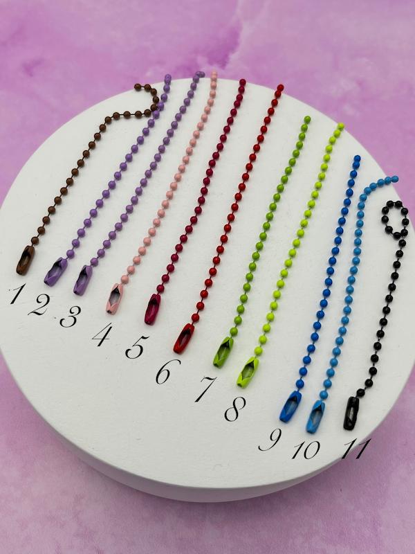 زنجیر ساچمه ای رنگی