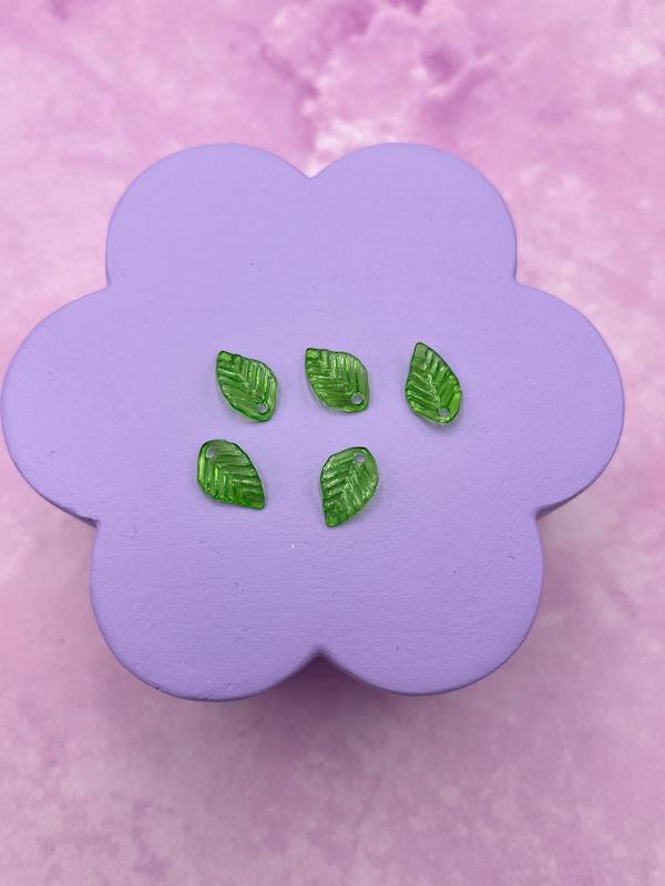 آویز برگ پاییزی سبز 🍃