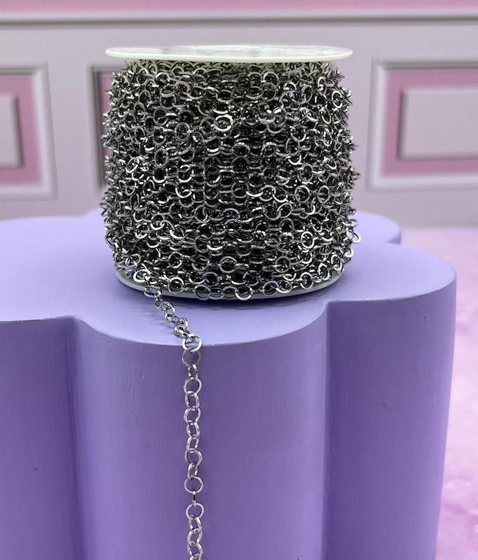 زنجیر لوله ای استیل (متری)