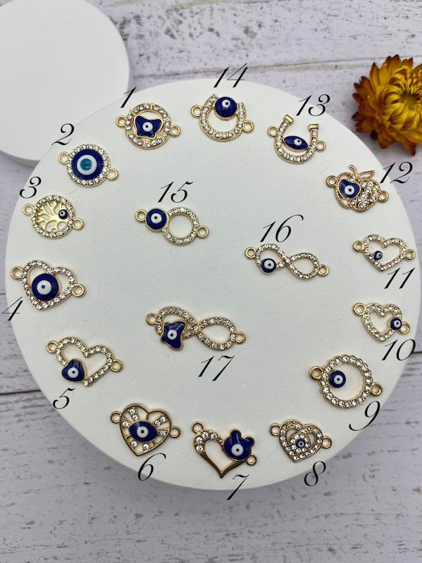 پلاک نگین دار دستبندی