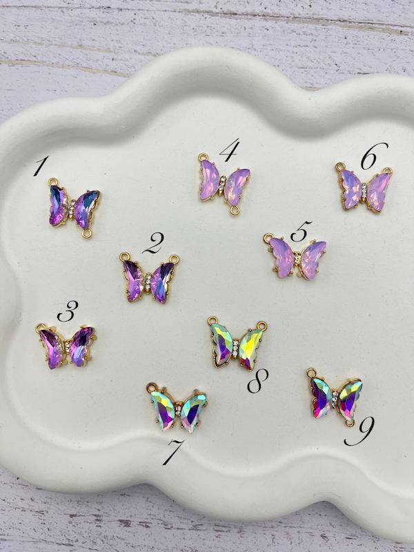 آویز پروانه سوارسکی