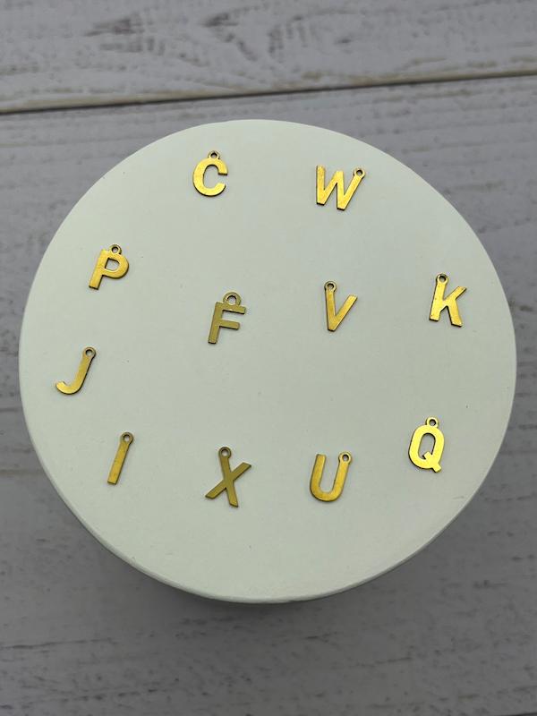 آویز حروف استیل طلایی ساعت