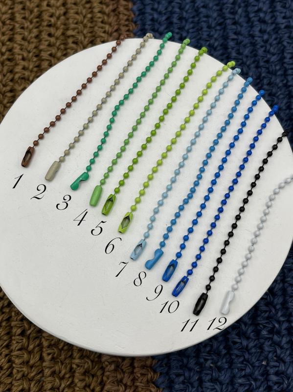 زنجیر ساچمه ای رنگی