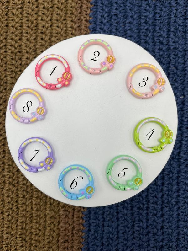 حلقه جاکلیدی رنگی