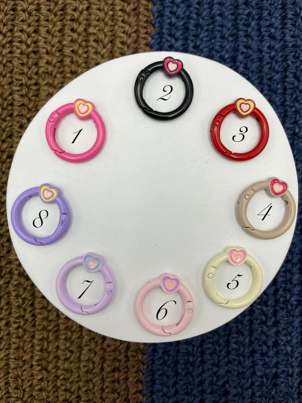 حلقه جاکلیدی رنگی