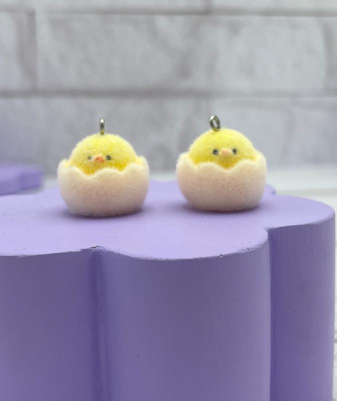 آویز مخملی جوجه