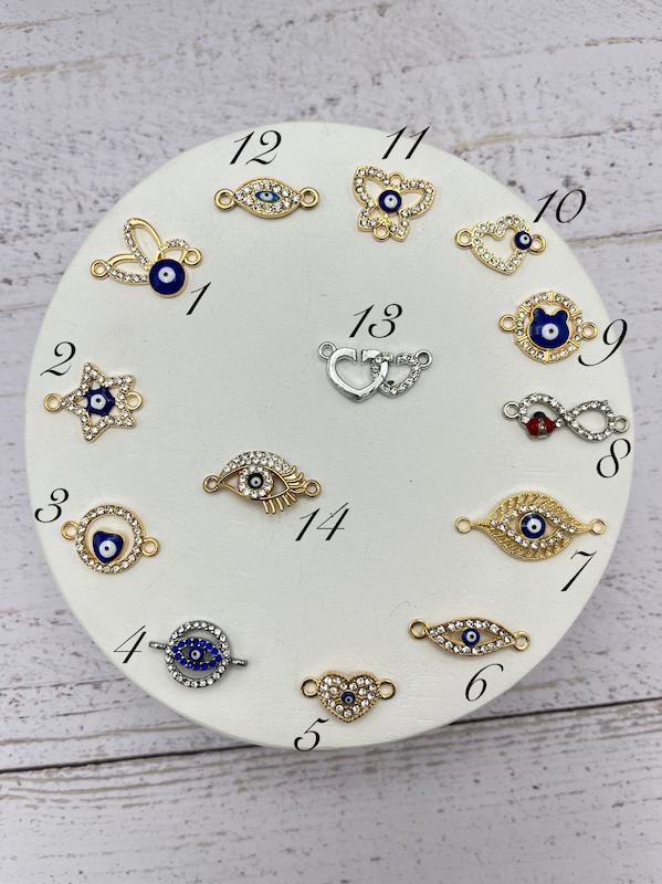 دستبندی نظرچشم نگین دار