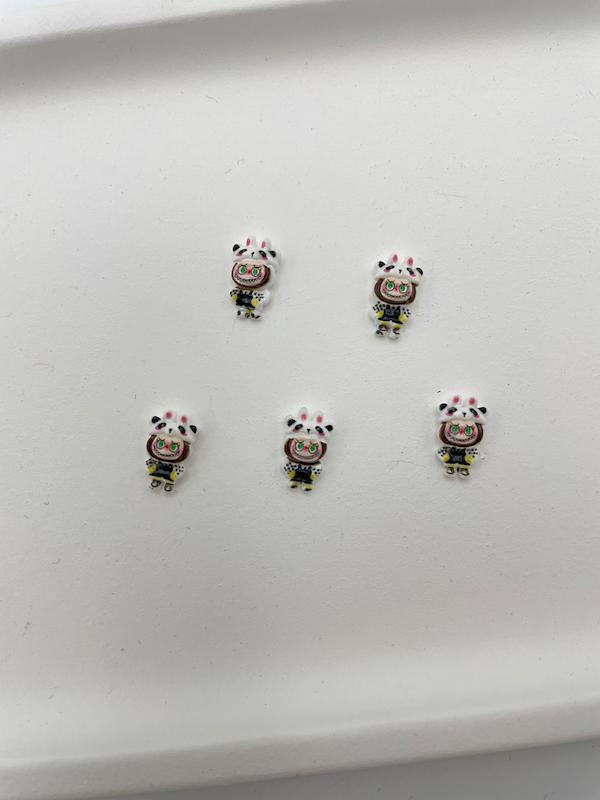 پیکسل ناخن و گیره لبوبو ۱۰۰تایی