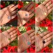 آویز قلب ریز 