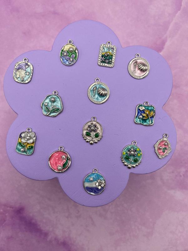 پلاک مینا کاری