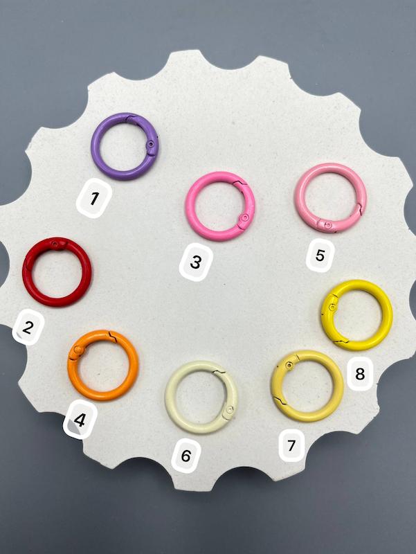 قفل فانتزی رنگی (دایره)