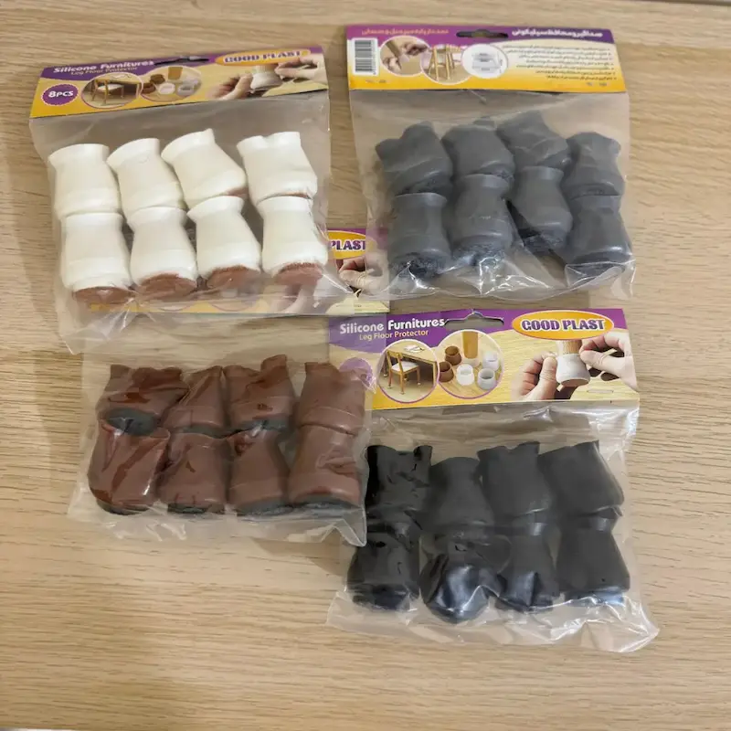 ضربه گیر پایه مبل سیلیکونی