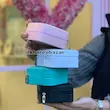 جعبه جواهر مربعی وارداتی چندخانه شیک