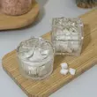 قندان شیشه ای مدل پاپیون