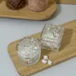 قندان شیشه ای مدل پاپیون
