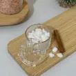 قندان شیشه ای مدل پاپیون