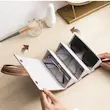 کیف عینک سه بخشی 