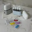 پک مسافرتی بهداشتی مدل 4 تیکه استیکر دار 