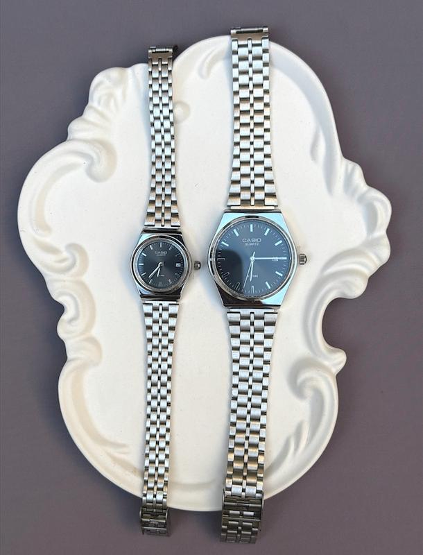 ساعت مچی زنانه مردانه ست کاسیو گادفادر کلاسیک CASIO