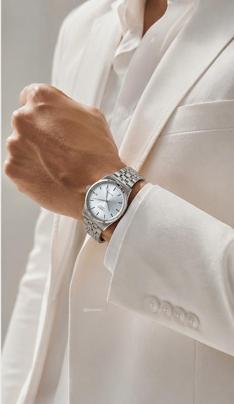 ساعت مچی مردانه کاسیو گادفادر کلاسیک نقره ای سفید CASIO