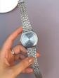 ساعت مچی زنانه مردانه ست کاسیو گادفادر کلاسیک طوسی CASIO