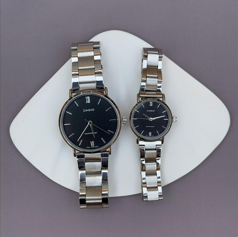 ساعت مچی زنانه مردانه ست کاسیو جنرال کلاسیک CASIO