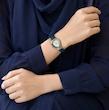 ساعت مچی زنانه آووکادو | چرم | دفرمه | پینترستی