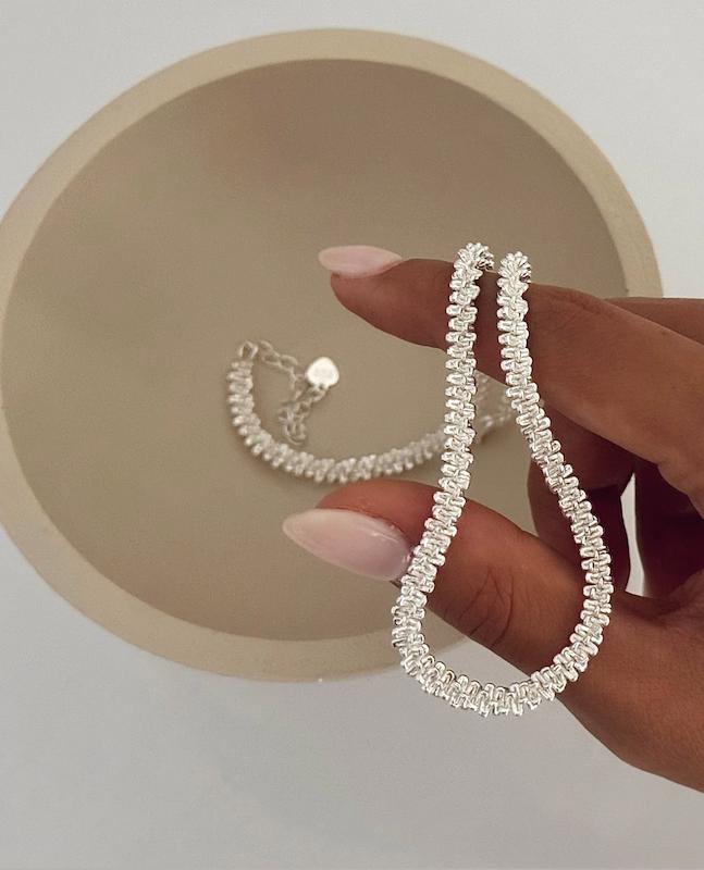 گردنبند پهن خاویاری