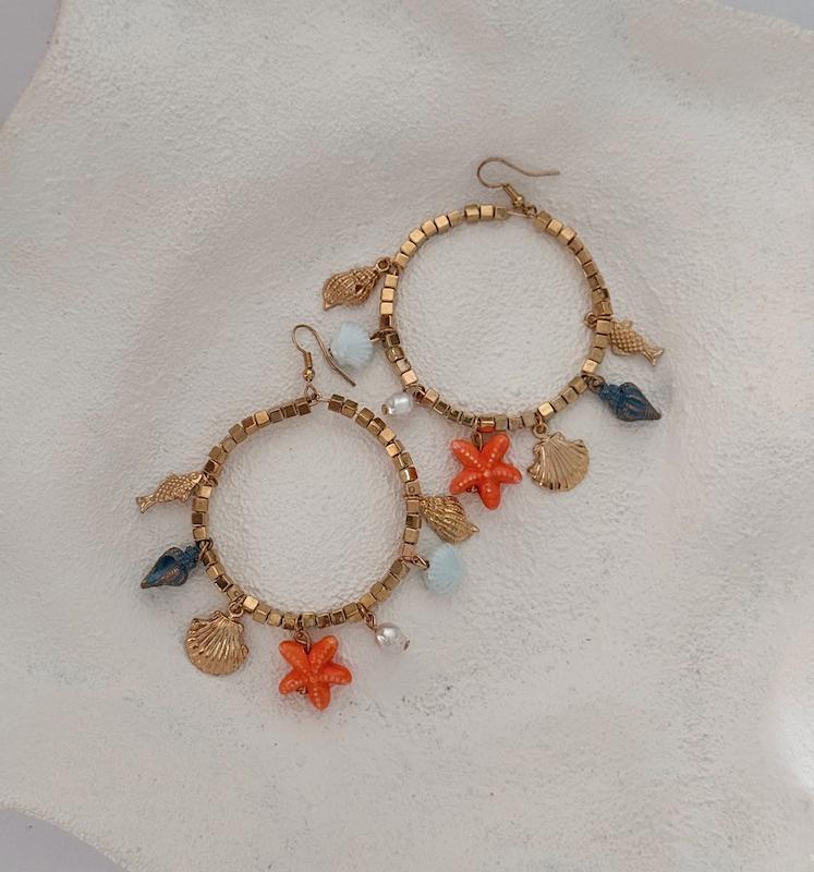 گوشواره حلقه ای چارم