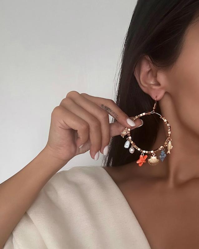 گوشواره حلقه ای چارم