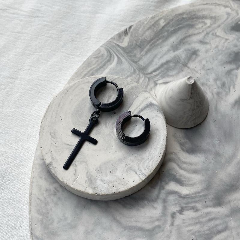 ست پیرسینگ گوش صلیب مدل تا به تا