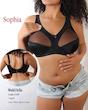سوتین زنانه بدون فنر برند Sophia  کد 1199