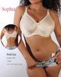 سوتین زنانه نخی فنردار برند Sophia کد 1454