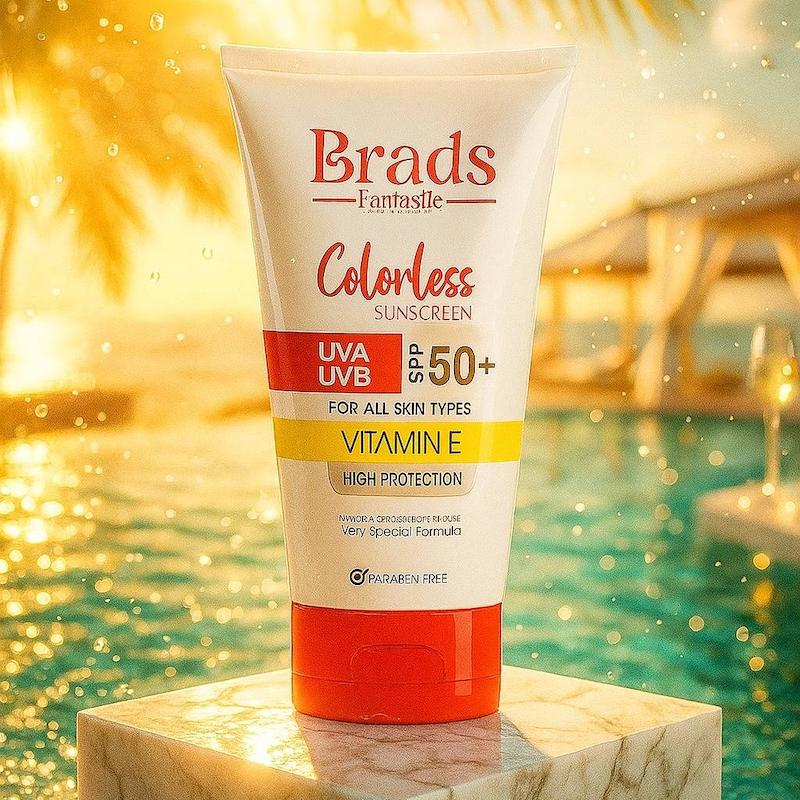 کرم ضد آفتاب بردس SPF:50 رنگی (Brads) مناسب پوست روشن