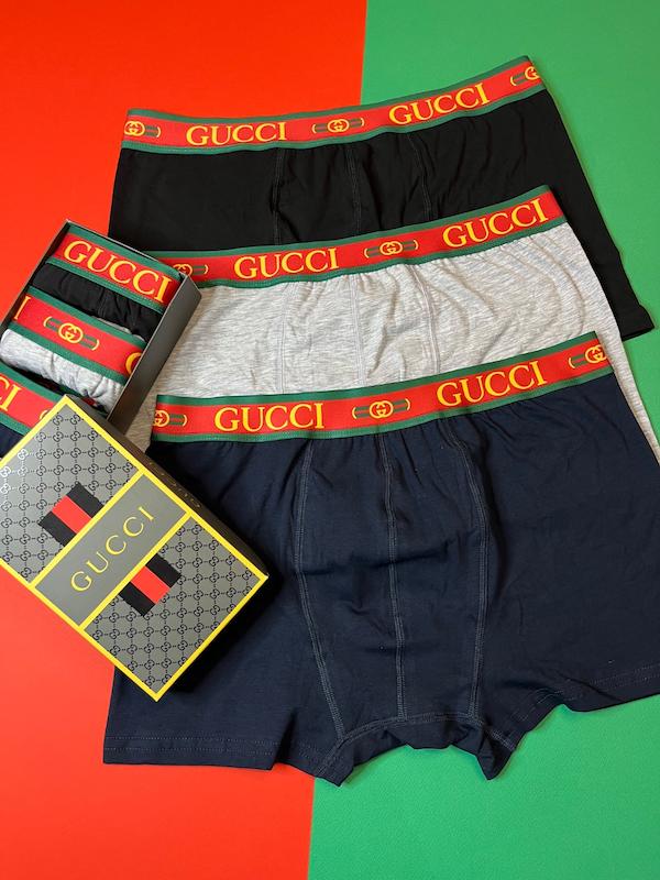 شورت نیم پا مردانه کمر کش طرح GUCCI وارداتی