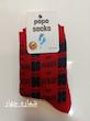 جوراب زنانه ساق دار طرحدار Popo Socks